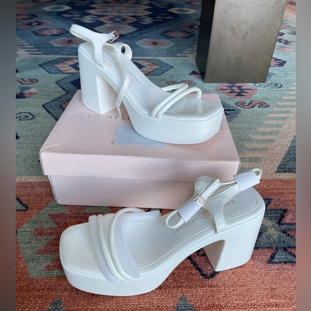 NWB Chinese Laundry Avanna Platform Sandals - Picture 3 of 11